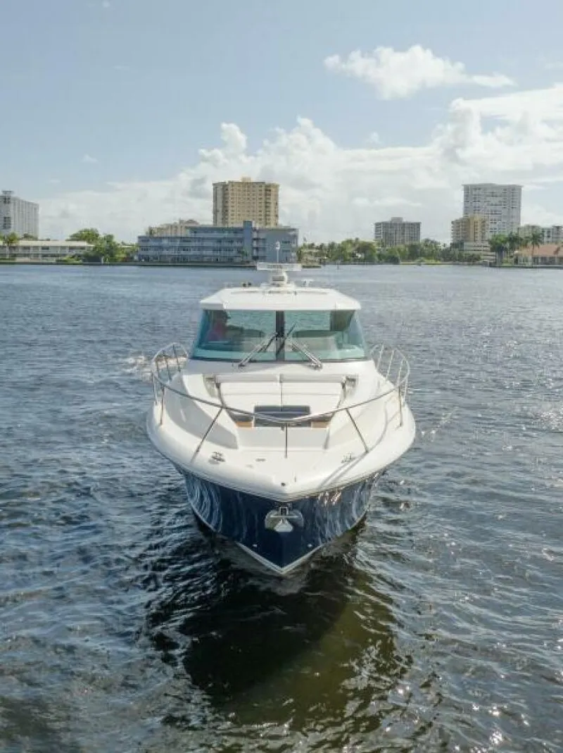 Slide: The Image of Tiara Yachts 43 - Natural Selection - Bow 2021 Tiara Yachts 43 LE - Natural Selection - 4574150