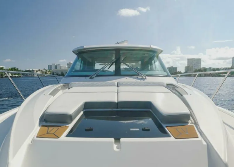 Slide: The Image of Tiara Yachts 43 - Natural Selection - Bow 2021 Tiara Yachts 43 LE - Natural Selection - 4574132