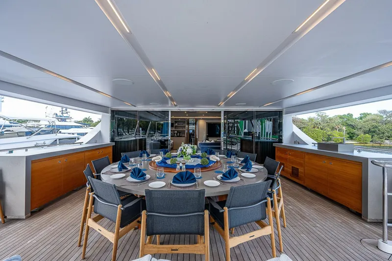 Slide: The Image of Benetti 132 - Cofina - Exterior Aft Deck 2016 Benetti 132 Motor Yacht - Cofina - 4581769
