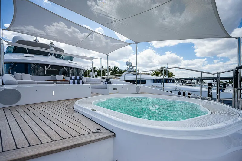 Slide: The Image of Benetti 132 - Cofina - Exterior Bridge Deck Jacuzzi 2016 Benetti 132 Motor Yacht - Cofina - 4581840