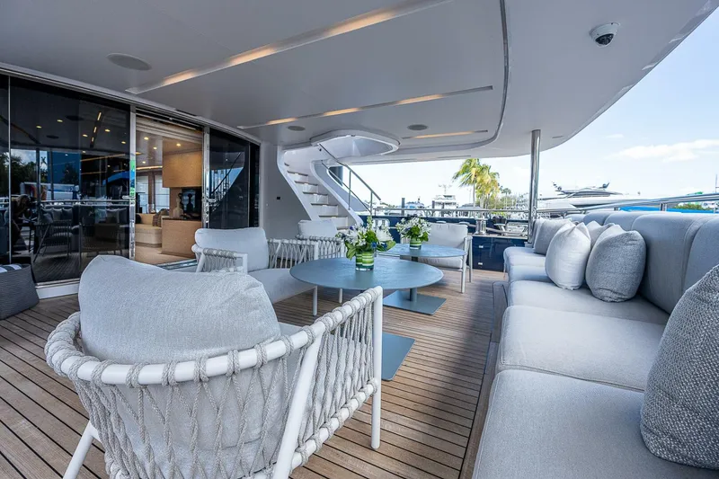 Slide: The Image of Benetti 132 - Cofina - Exterior Aft Deck 2016 Benetti 132 Motor Yacht - Cofina - 4581765