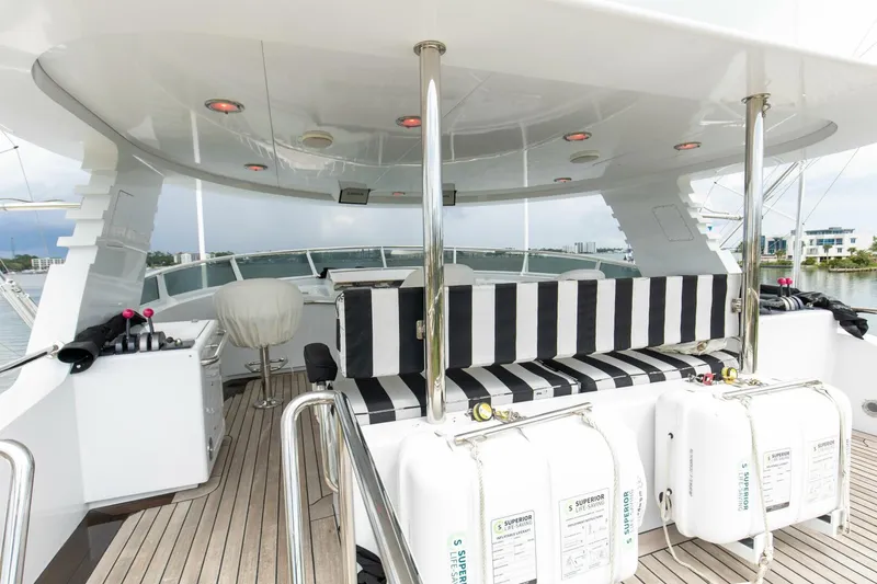 Slide: The Image of 1989 116' Feadship "Boss"- Flybridge  - 4694741