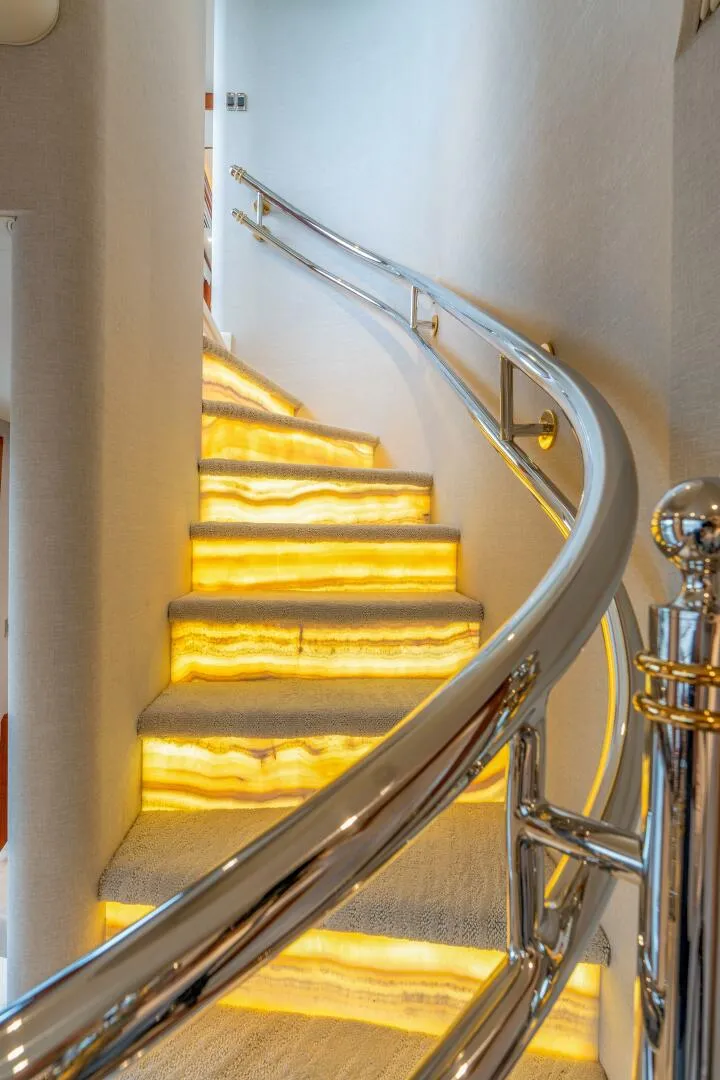 Slide: The Image of 2006 130 Westport MY Relentless Main Deck To Upper Deck - 4614866