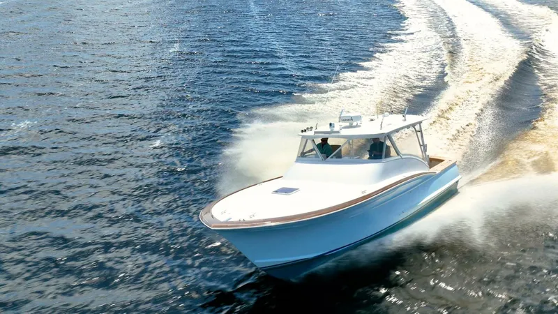 Slide: The Image of Winter Custom Yachts 38 Express 2012 - 4623274