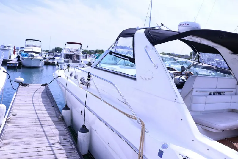 Slide: The Image of 40ft Sea Ray Sundancer port - 4642749