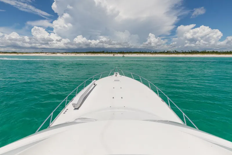 Slide: The Image of 2015 Viking 70 Convertible  Bow - 4633240