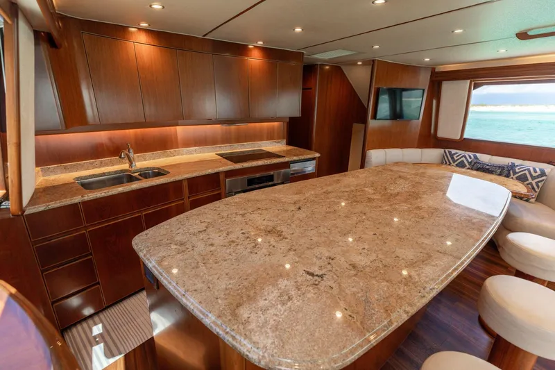 Slide: The Image of 2015 Viking 70 Convertible  Galley 2 - 4633227