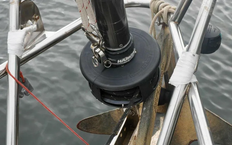 Slide: The Image of J/42 - Canty - Foredeck - Furling Drum - 4638883