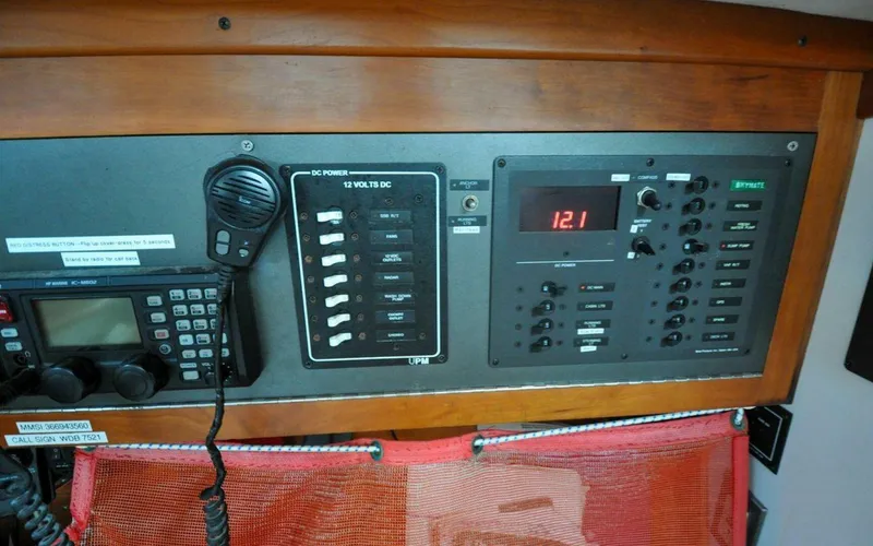 Slide: The Image of J/42 - Canty - Navigation Station - Electric Panel - 4638981