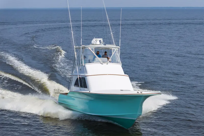 Slide: The Image of Custom Carolina 43 Blackwell Convertible 1994 - 4639526