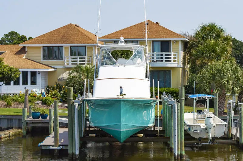 Slide: The Image of Custom Carolina 43 Blackwell Convertible 1994 - 4639561