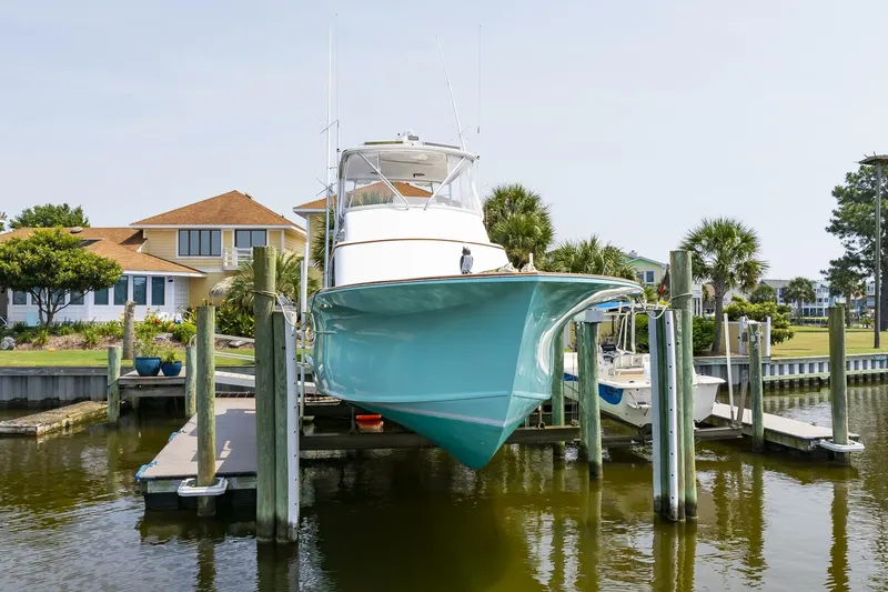 Slide: The Image of Custom Carolina 43 Blackwell Convertible 1994 - 4639578