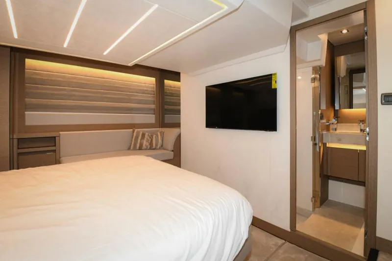 Slide: The Image of 2023 52 Prestige Flybridge - Master Stateroom - 4644037