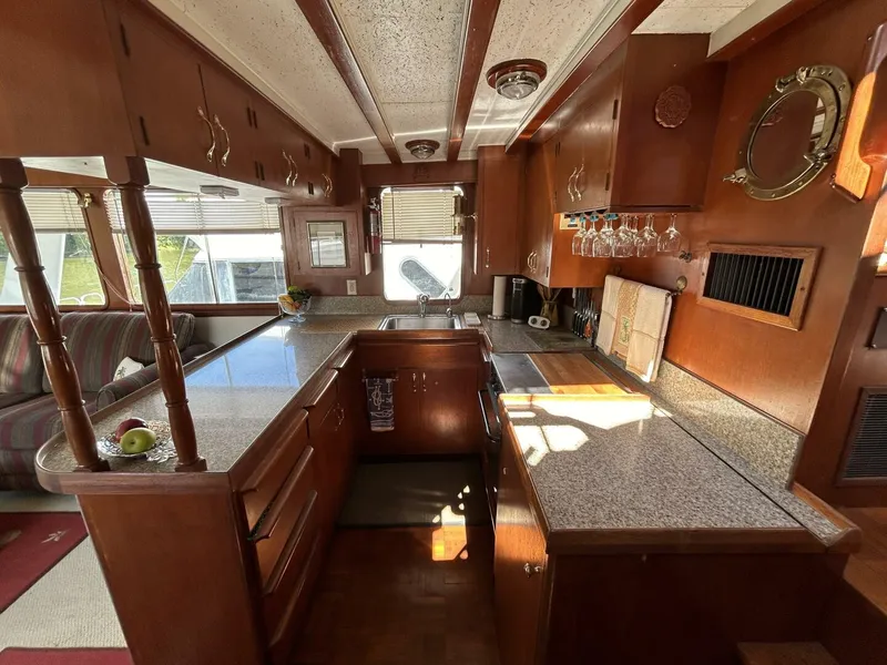 Slide: The Image of 49' DeFever galley2 - 4653237