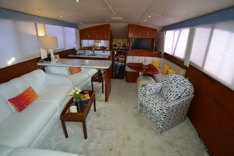 Slide: The Image of Ocean Yachts 48 Cockpit Motor Yacht 1995 - 4658088