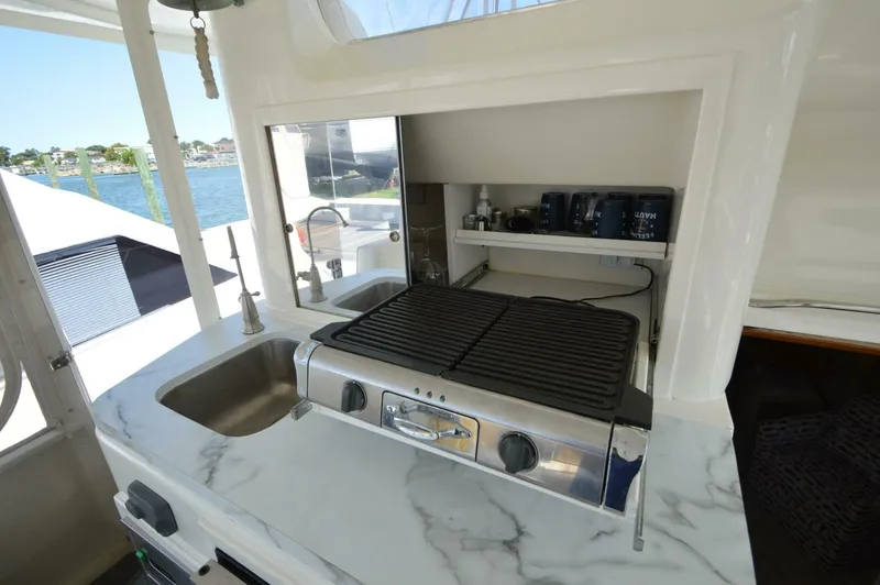 Slide: The Image of Ocean Yachts 48 Cockpit Motor Yacht 1995 - 4658228