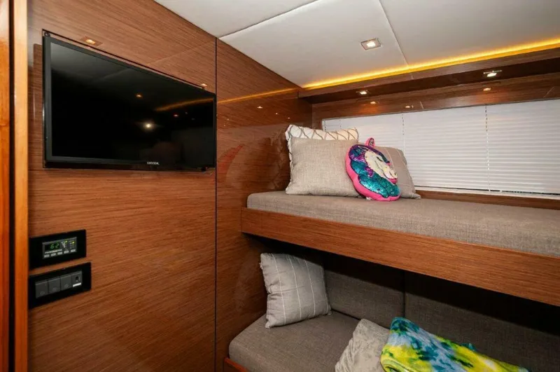 Slide: The Image of 2020 Cruisers Yachts- HARPER BELL- Bunk Room 2 - 4749325
