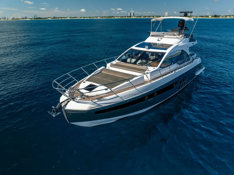 Slide: The Image of Azimut 60 - Azure - Profile 2021 Azimut 60 Sport Fly Azure - 7651826