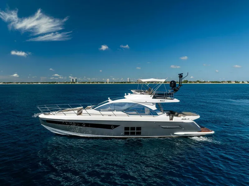 Slide: The Image of Azimut 60 - Azure - Profile 2021 Azimut 60 Sport Fly Azure - 7651828