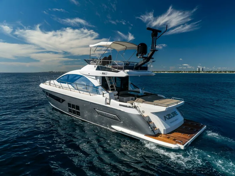 Slide: The Image of Azimut 60 - Azure - Profile 2021 Azimut 60 Sport Fly Azure - 7651827