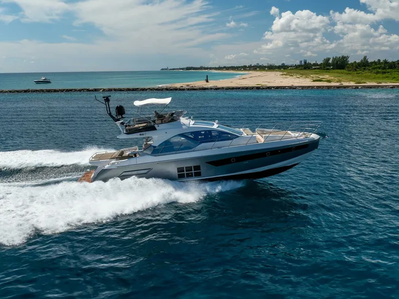 Slide: The Image of Azimut 60 - Azure - Running Profile 2021 Azimut 60 Sport Fly Azure - 7651820