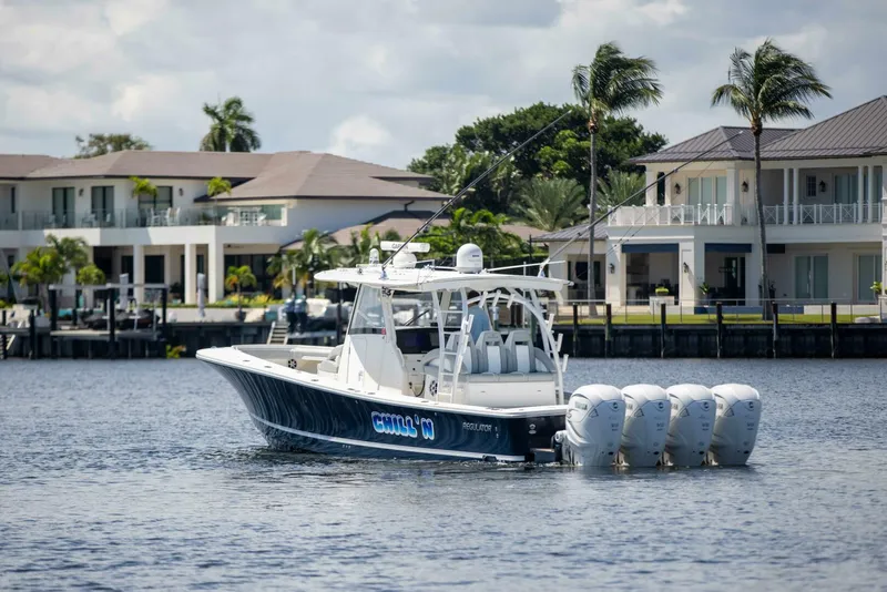 Slide: The Image of Regulator 41 2021 - Exterior Profile 2021 Regulator 41 Center Console - 4715739