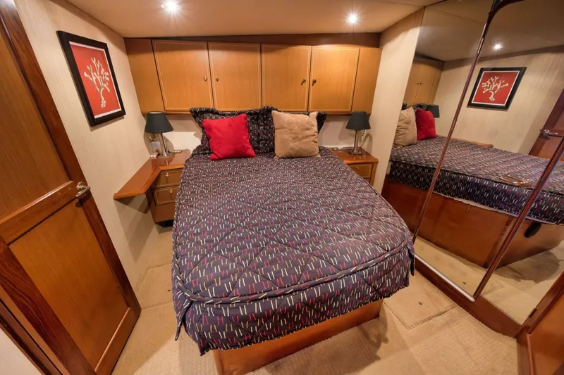 Slide: The Image of Ocean 57 Positive Attitude - Interior Stateroom 2004 Ocean 57 Enclosed Bridge Positive Attitude - 4716009