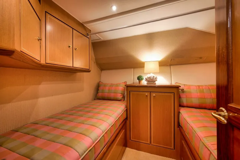 Slide: The Image of Ocean 57 Positive Attitude - Interior Stateroom 2004 Ocean 57 Enclosed Bridge Positive Attitude - 7652158