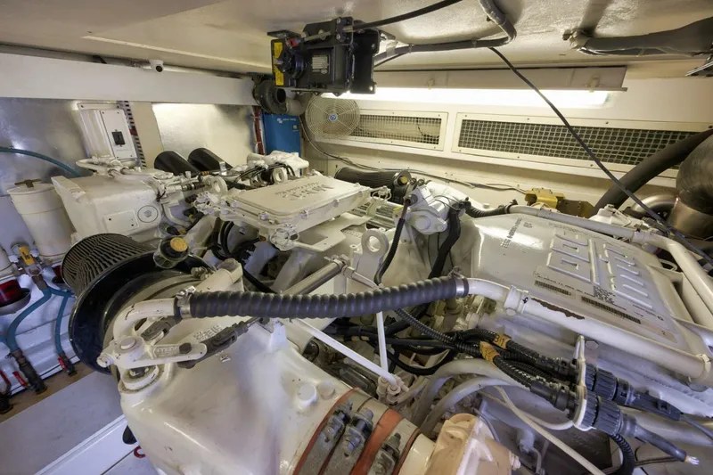 Slide: The Image of Ocean 57 Positive Attitude - Engine Room 2004 Ocean 57 Enclosed Bridge Positive Attitude - 4716067