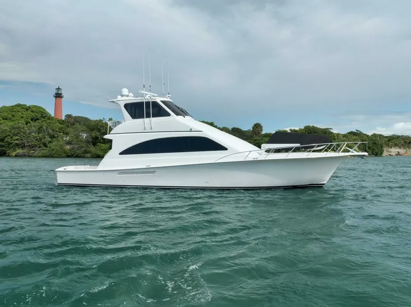 The Image of Ocean 57 Positive Attitude - Exterior Profile 2004 Ocean 57 Enclosed Bridge Positive Attitude - 7652143
