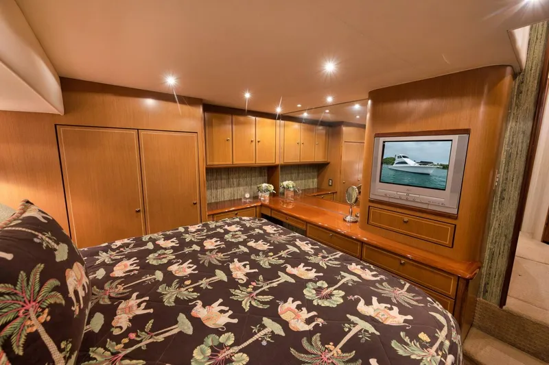 Slide: The Image of Ocean 57 Positive Attitude - Interior Stateroom 2004 Ocean 57 Enclosed Bridge Positive Attitude - 4716006