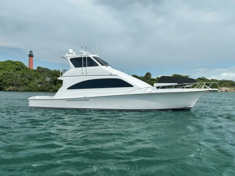 Slide: The Image of Ocean 57 Positive Attitude - Exterior Profile 2004 Ocean 57 Enclosed Bridge Positive Attitude - 7652177