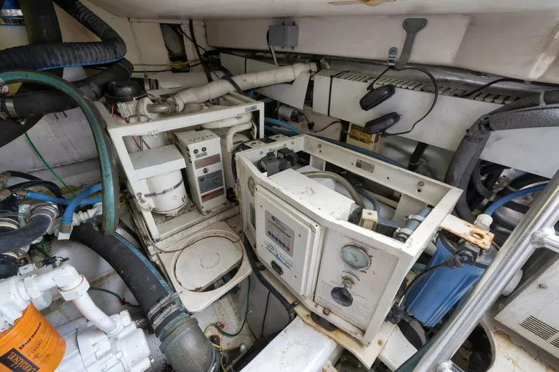 Slide: The Image of Ocean 57 Positive Attitude - Engine Room 2004 Ocean 57 Enclosed Bridge Positive Attitude - 4716065