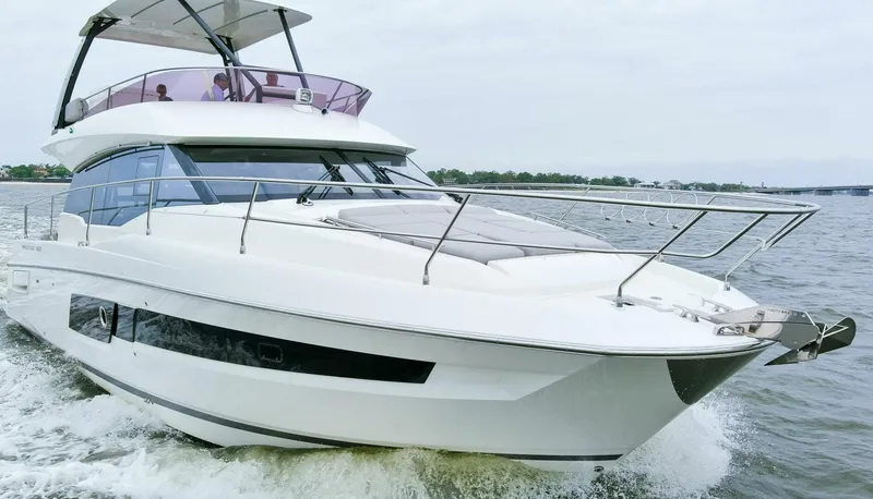 Slide: The Image of 2023 Prestige 460 Flybridge "Pass-N-Bye" - 5180342