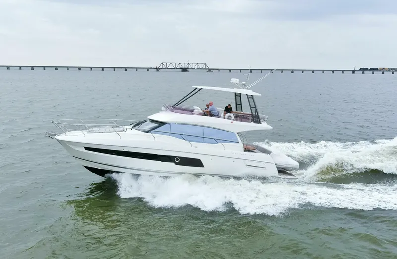 Slide: The Image of 2023 Prestige 460 Flybridge "Pass-N-Bye" - 5180348