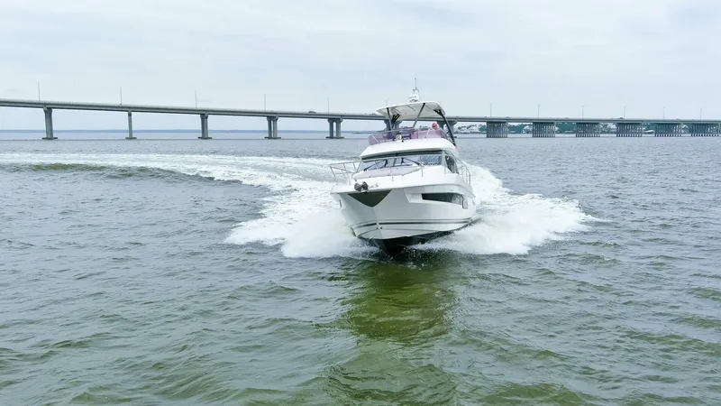 Slide: The Image of 2023 Prestige 460 Flybridge "Pass-N-Bye" - 5180352