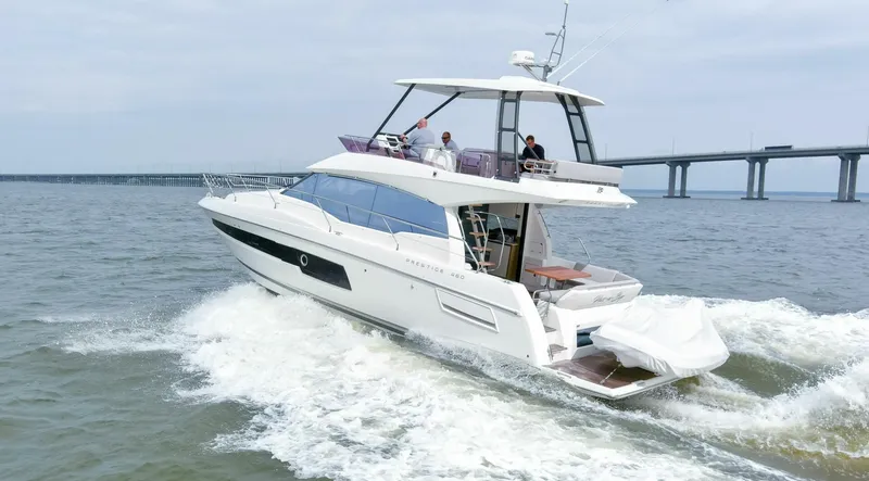 Slide: The Image of 2023 Prestige 460 Flybridge "Pass-N-Bye" - 5180354