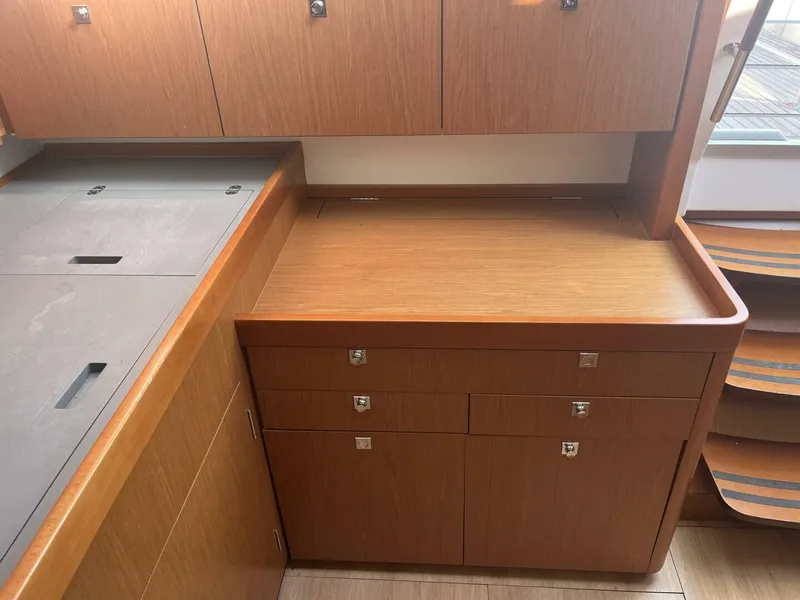 Slide: The Image of 2014 Beneteau SENSE 50 Galley Storage - 4723970