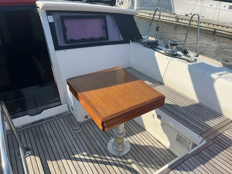 Slide: The Image of 2014 Beneteau SENSE 50 Cockpit Table - 4723996