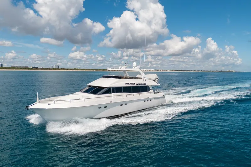 Slide: The Image of Lazzara Yachts 76 Motor Yacht 1994 - 4722404