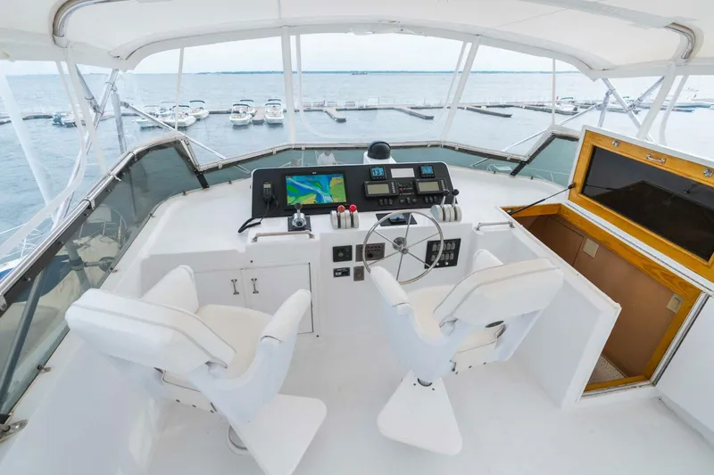 Slide: The Image of Hatteras Sport Deck Motor Yacht 1998 - 4724884