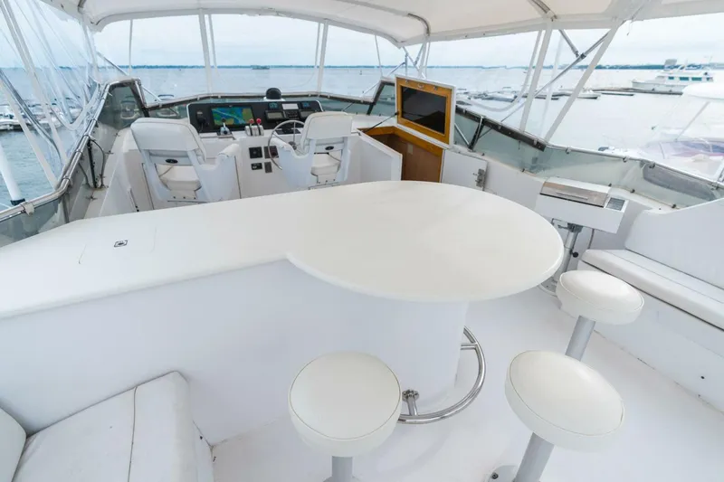 Slide: The Image of Hatteras Sport Deck Motor Yacht 1998 - 4724888