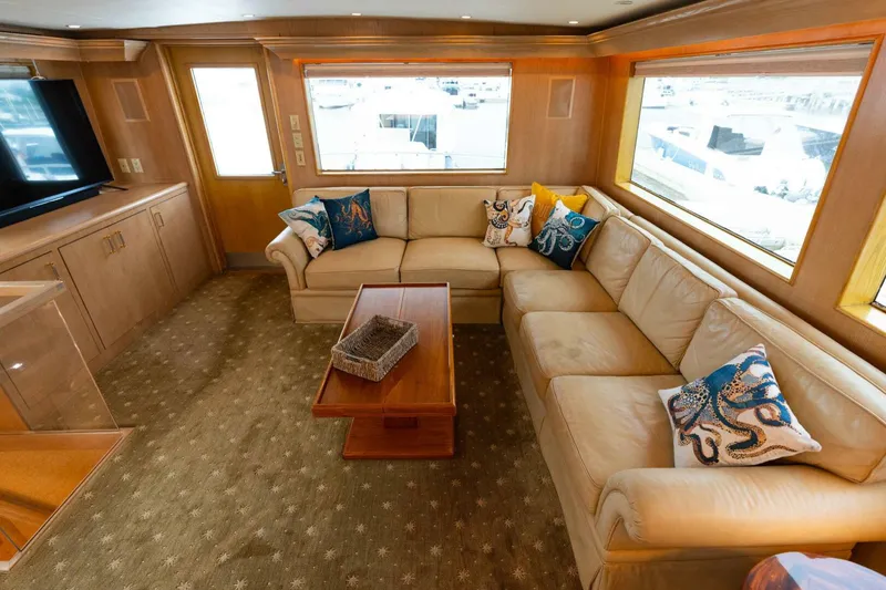 Slide: The Image of Hatteras Sport Deck Motor Yacht 1998 - 4724955