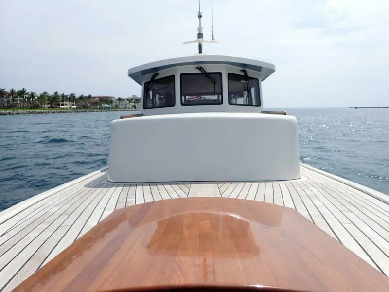 Slide: The Image of Launch 45 BLUE JACKET -Bow 2021 Custom Launch Pilothouse 45 BLUE JACKET - 4726655