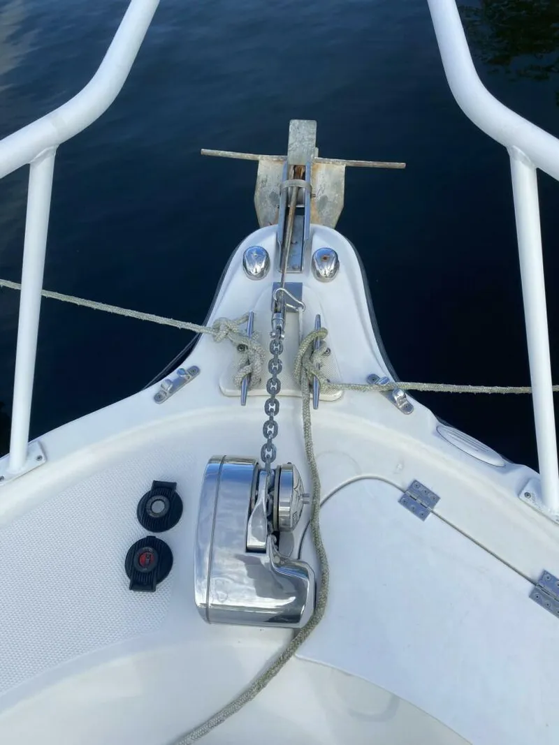 Slide: The Image of Bow Pulpit with Windlass and Foot Pedals  - 4732646