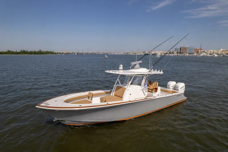 Slide: The Image of Valhalla 33 - exterior profile 2020 Valhalla 33 Center Console - 4737370