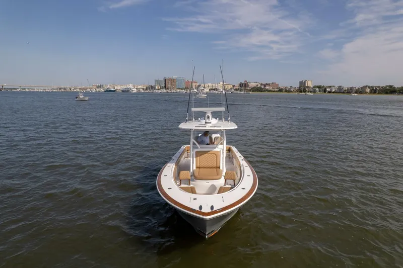 Slide: The Image of Valhalla 33 - exterior profile 2020 Valhalla 33 Center Console - 4737371