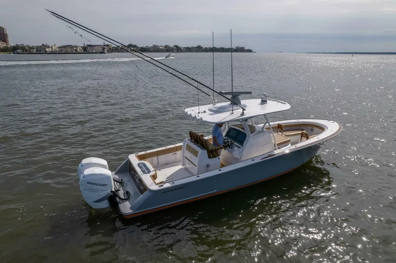 Slide: The Image of Valhalla 33 - exterior profile 2020 Valhalla 33 Center Console - 4737373