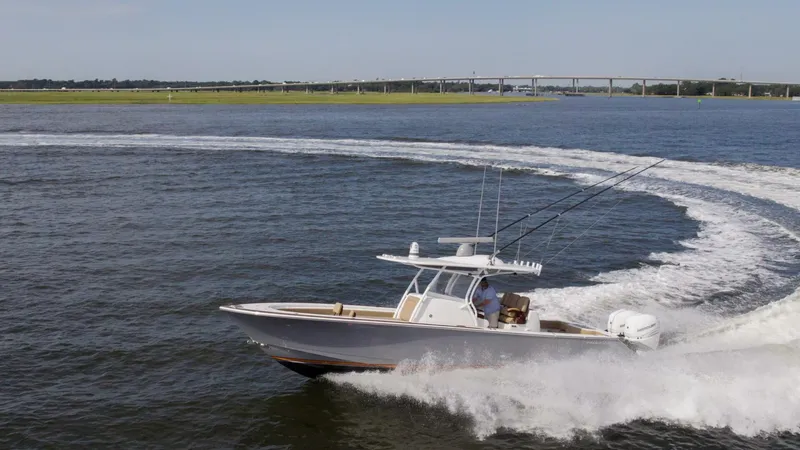 Slide: The Image of Valhalla 33 - exterior profile 2020 Valhalla 33 Center Console - 4737384