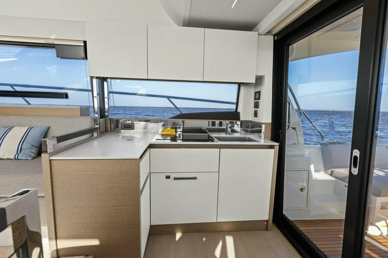 Slide: The Image of 2022 Prestige 460 Flybridge - Brace Yourself Too -Galley - 4758953